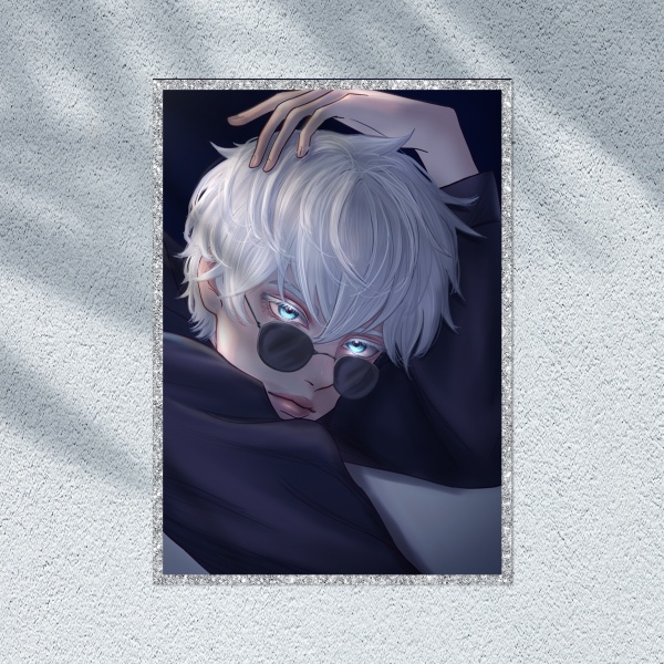 Gojo satoru Art Board A6 print