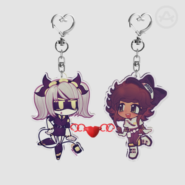 Murder Drones Matching Keychains - Jessa