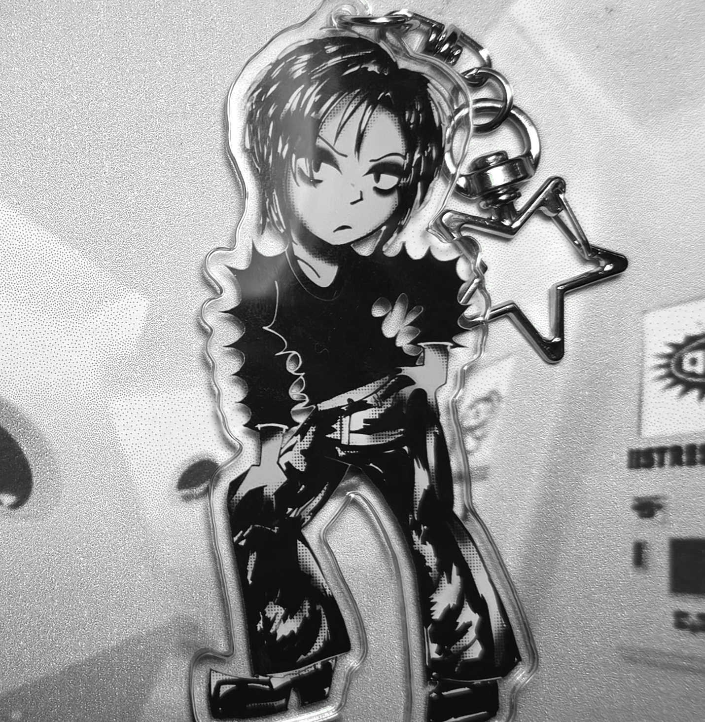 Janet Jackson Scream Acrylic Keychain
