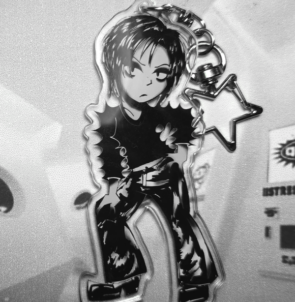 Janet Jackson Scream Acrylic Keychain