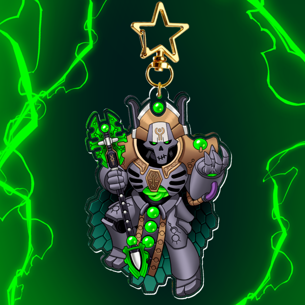Robot Storm King Keychain