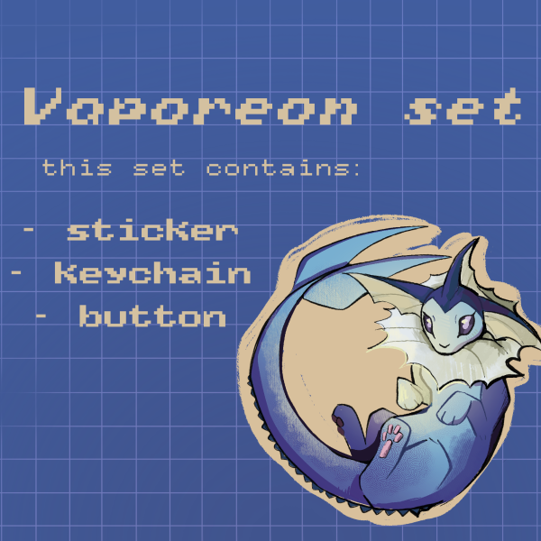 Vaporeon set