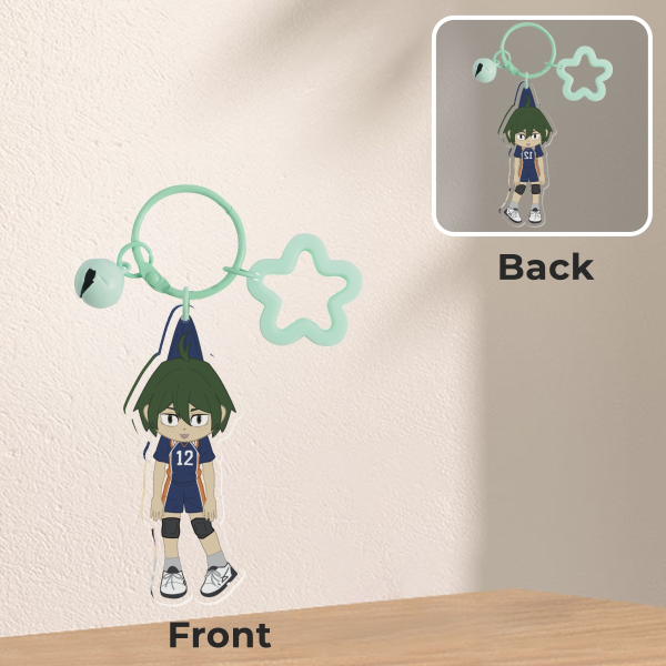 Tadashi Yamaguchi, Haikyuu Clear Acrylic Keychains
