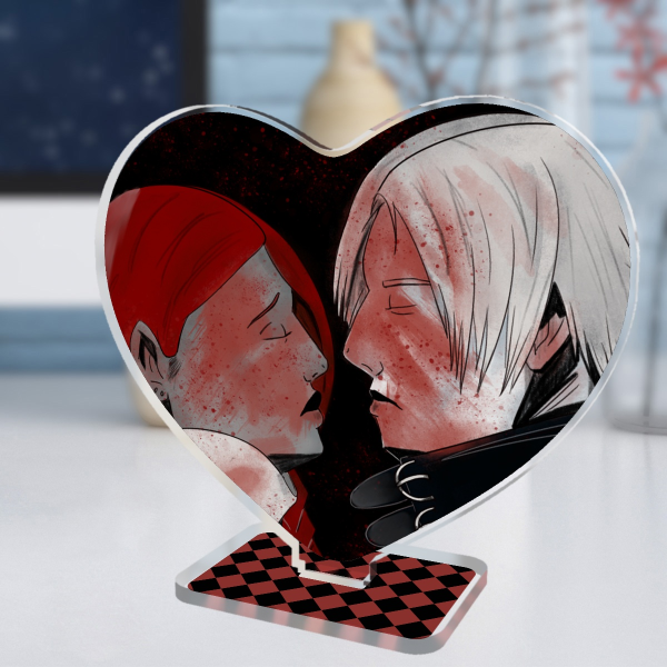 Devil May Cry 2 x My Chemical Romance Clear Acrylic Standees