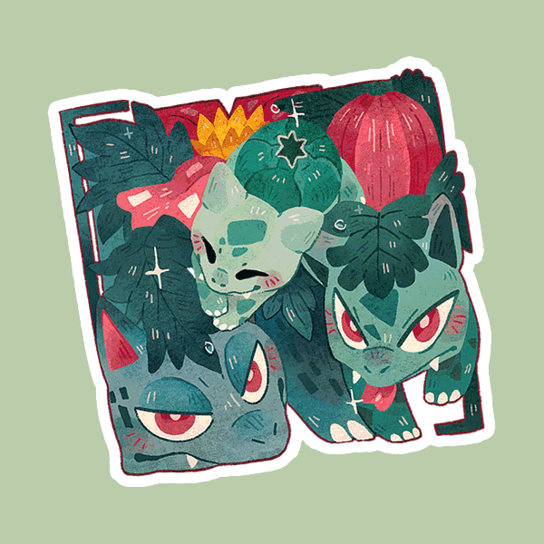 001 to 003 [holo sticker]