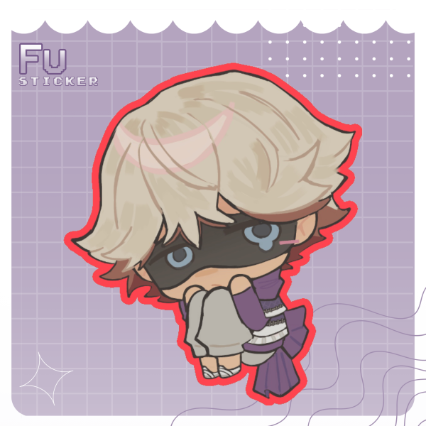 Fu Sticker