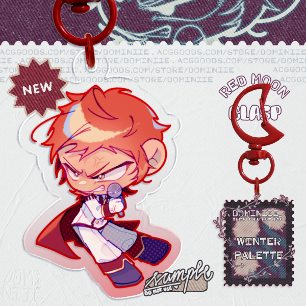 Idol Yata Misaki ঌ 5cm Acrylic Keychain
