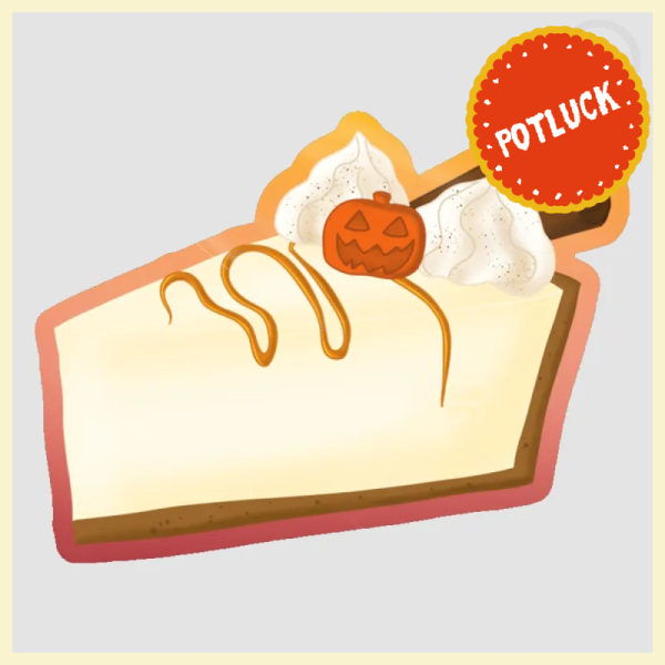 Pumpkin Cheesecake Sticker