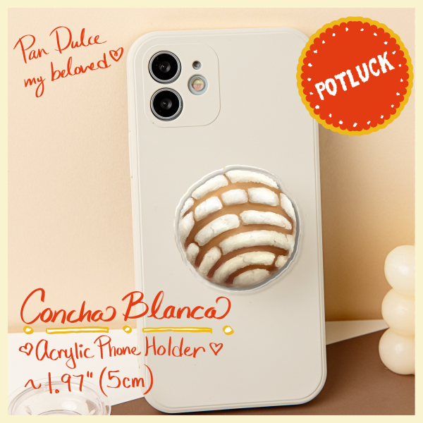 Concha Blanca - Acrylic Airbag Phone Holder