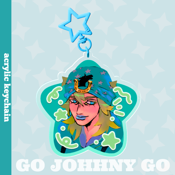Johnny Star Keychain