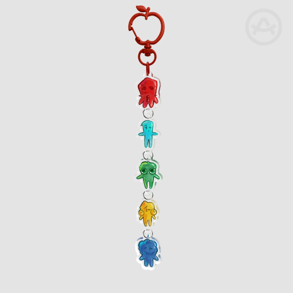 GUMMYSETTOS!! (Falsettos) Connection Acrylic Keychain