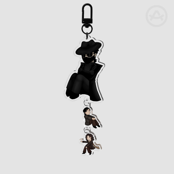 Graveyard Watch Trio Chain Charm