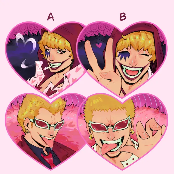 Donquixote Brothers Sticker Set