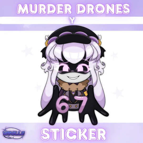 67 Y Cut Sticker