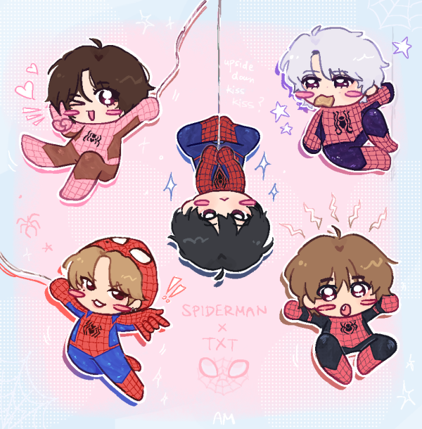 txt x spiderman ot5 set