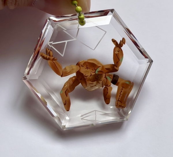 Rocky (Project Hail Mary) Gemstone Keychain