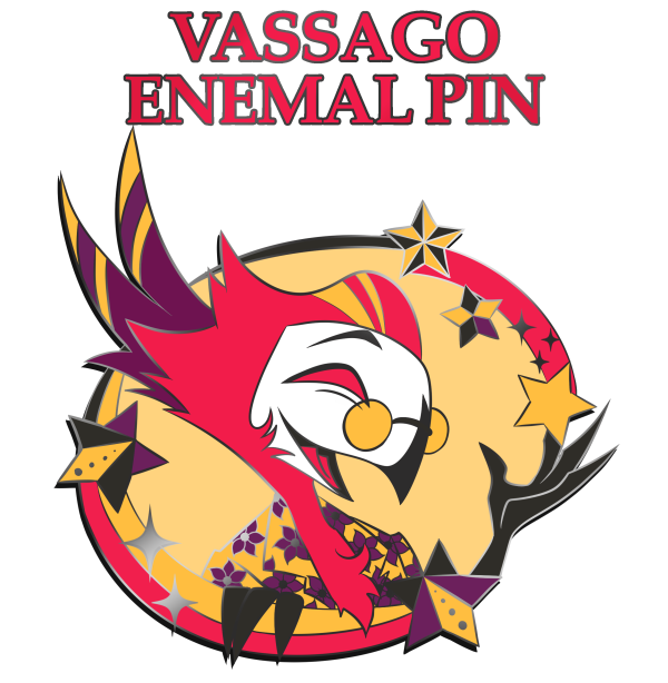 Vassago Enamel Pin