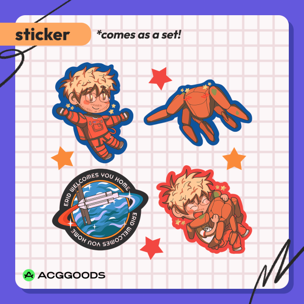 Project Hail Mary Sticker Set