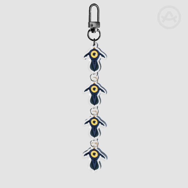 Peeper Subnautica Connecting Acrylic Keychain