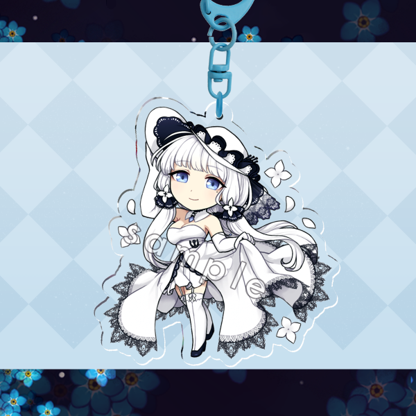[Azur Lane] Illustrious Keychain