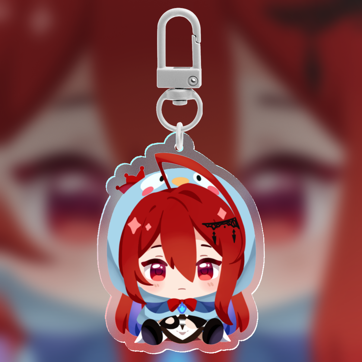 Elizabeth Rose Bloodflame - MochiMochi Acrylic Keychain