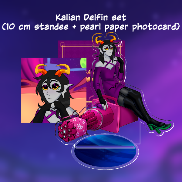 Kalian Delfin set (standee + photocard)