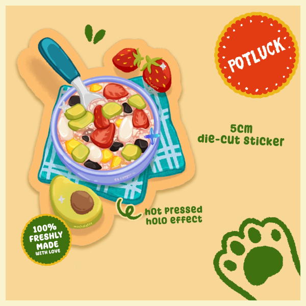 Es Campur Die Cut Stickers