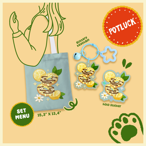 Lemon Choco Donut Set