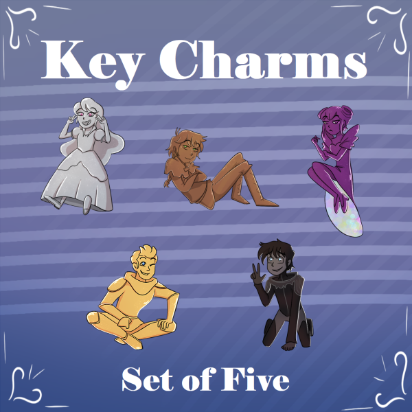 CB Key charms set