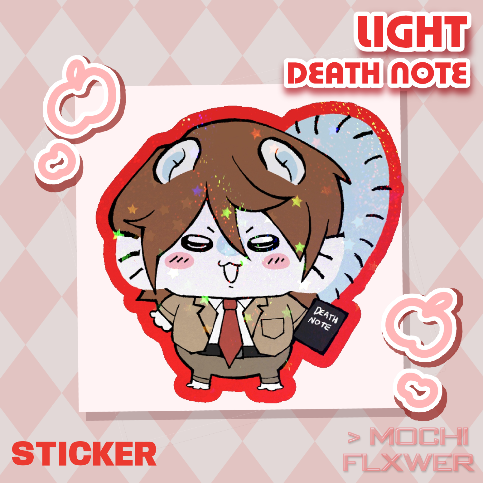 Light Death Note Momonga Sticker
