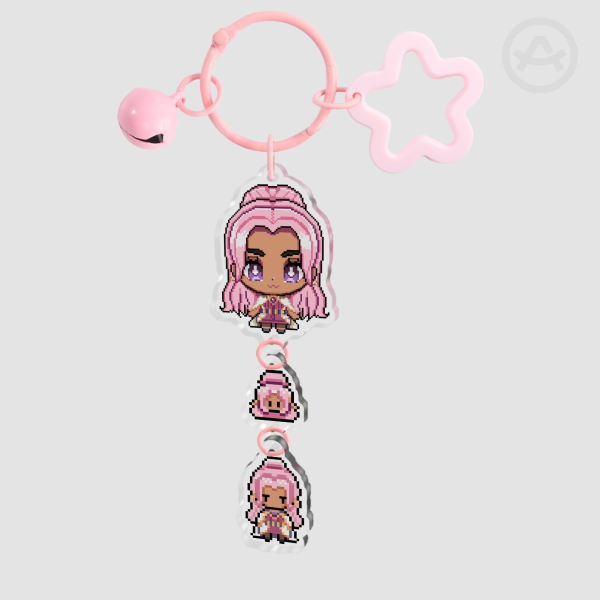 Fields of Mistria 3 - tier Adeline keychain (Small)