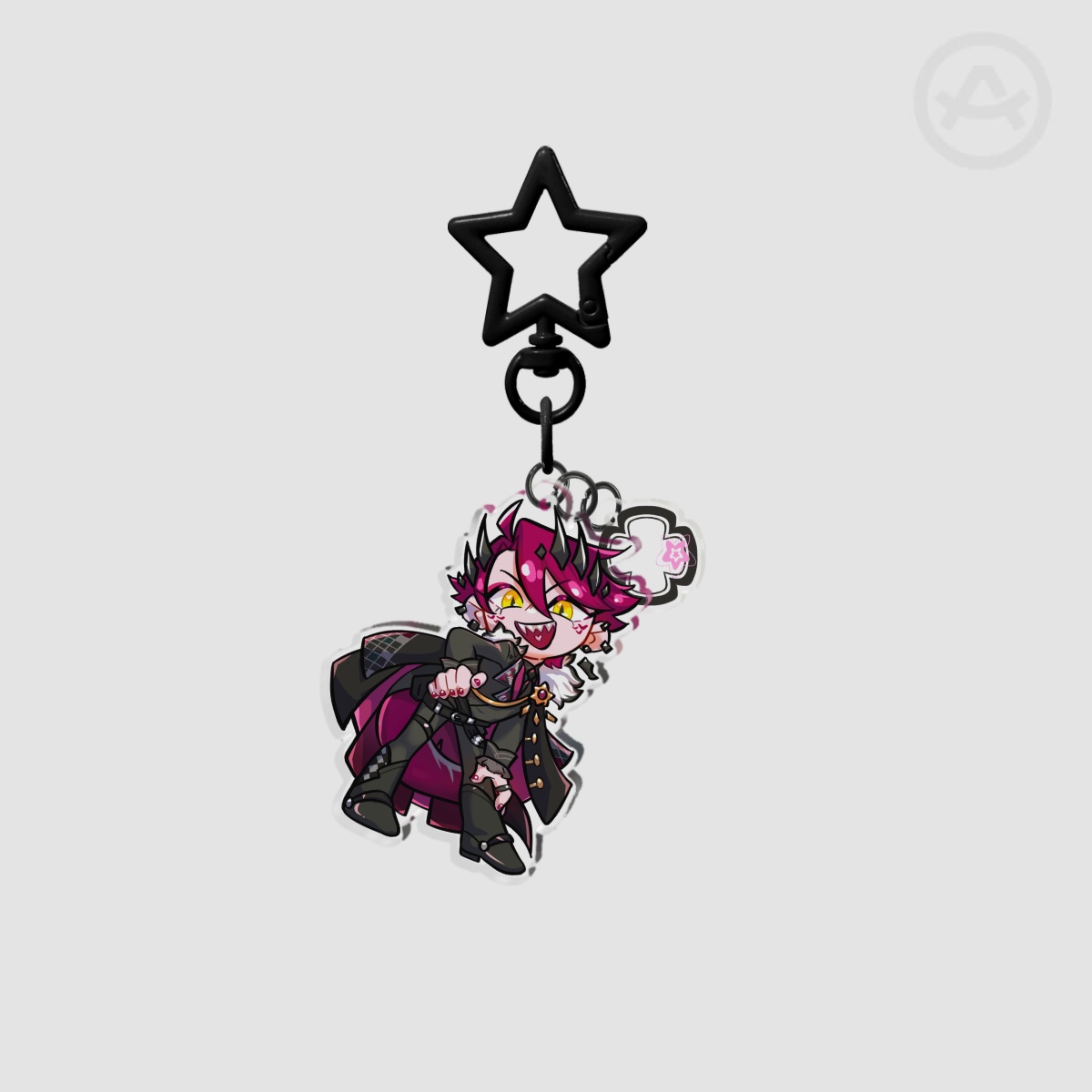 水篠瀀 アクキー STELLA REBEL GRAFF synchronize JURARD T REXFORD - HOLOSTARS EN Acrylic 2-Piece Keychains by