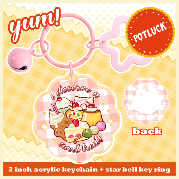 i deserve a sweet treat! Keychains