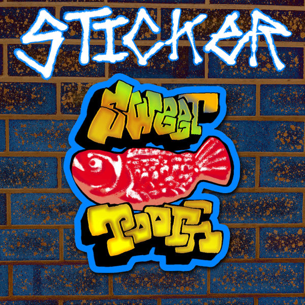 SWEET TOOTH Foil Sticker