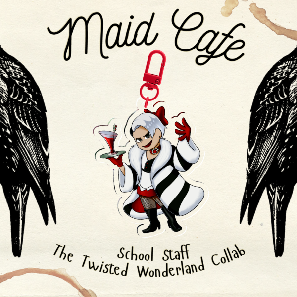 Maid Crewel Keychain