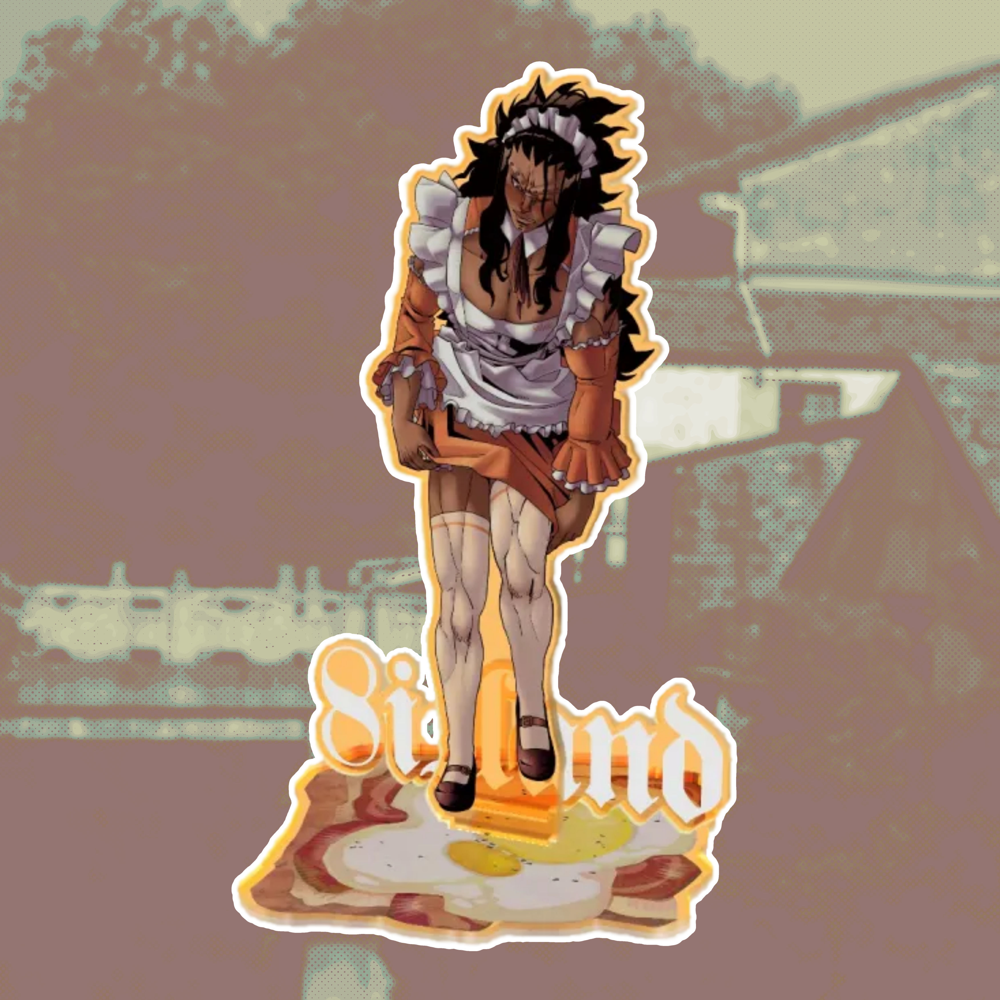 8island Promotional Event [Gajeel] Double Insert Acrylic Standee