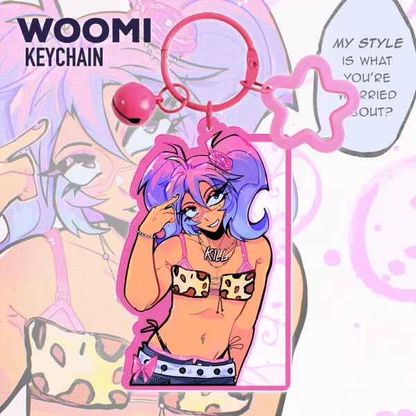 Woomi Gyaru Boy Acrylic Keychain