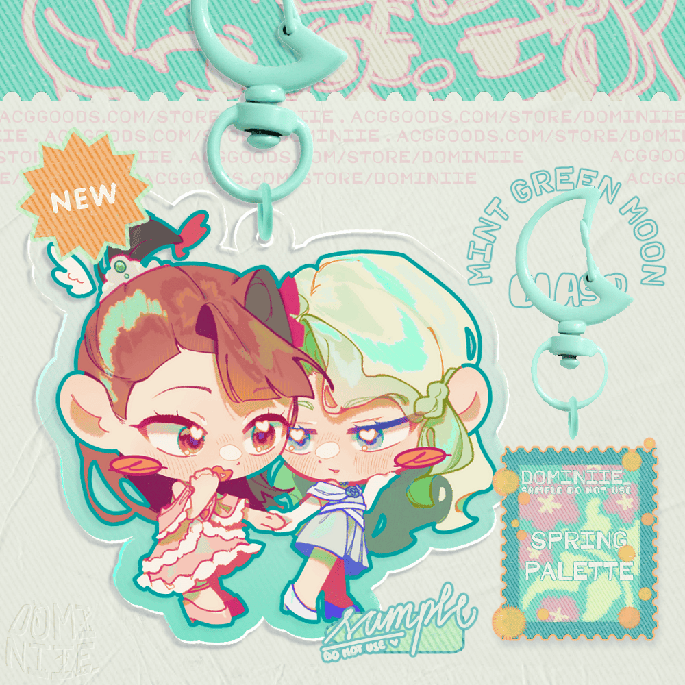 Varied LWA Bundle ✦ Keychain, standee, prints & stickers