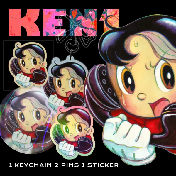Kenichi Shikishima Osamu Tezuka Star System Telephone Art Set