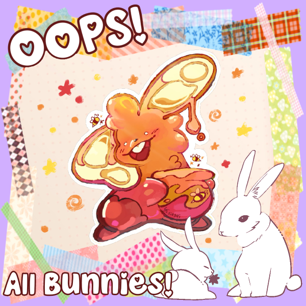 Honey Bunny Sticker!