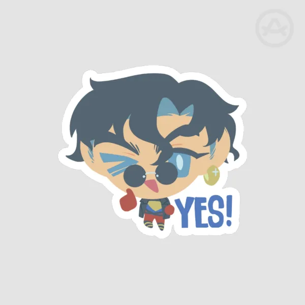 Kon-El 2in Sticker - YES!