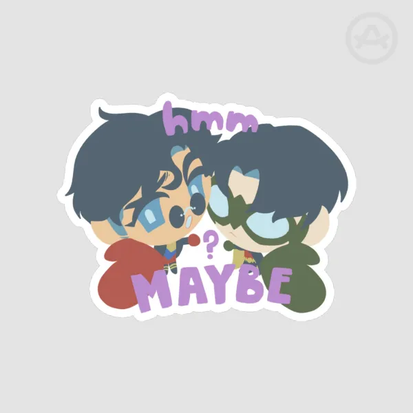 TimKon Sticker 3in - MAYBE?