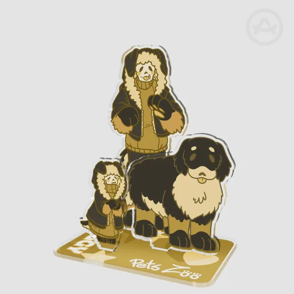 Doggy Acrylic Standees
