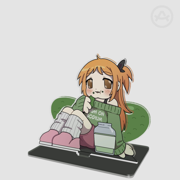 snacking p~chan double insert standee