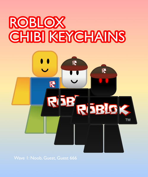Roblox Chibi Keychains [Wave 1]