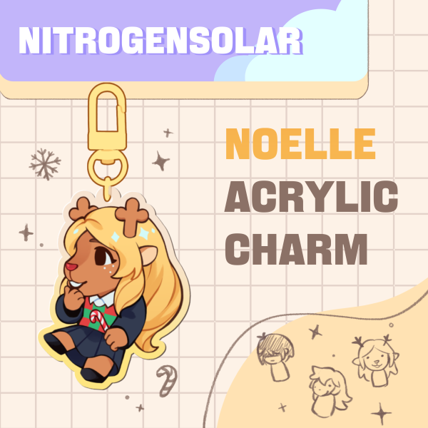 Noelle Acrylic Keychain
