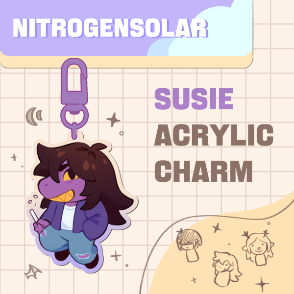 Susie Acrylic Keychain
