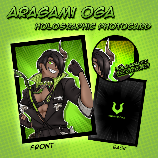 Aragami Oga Holographic Photocard