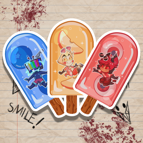 AppleMedia Popsicle Die Cut Sticker Bundle
