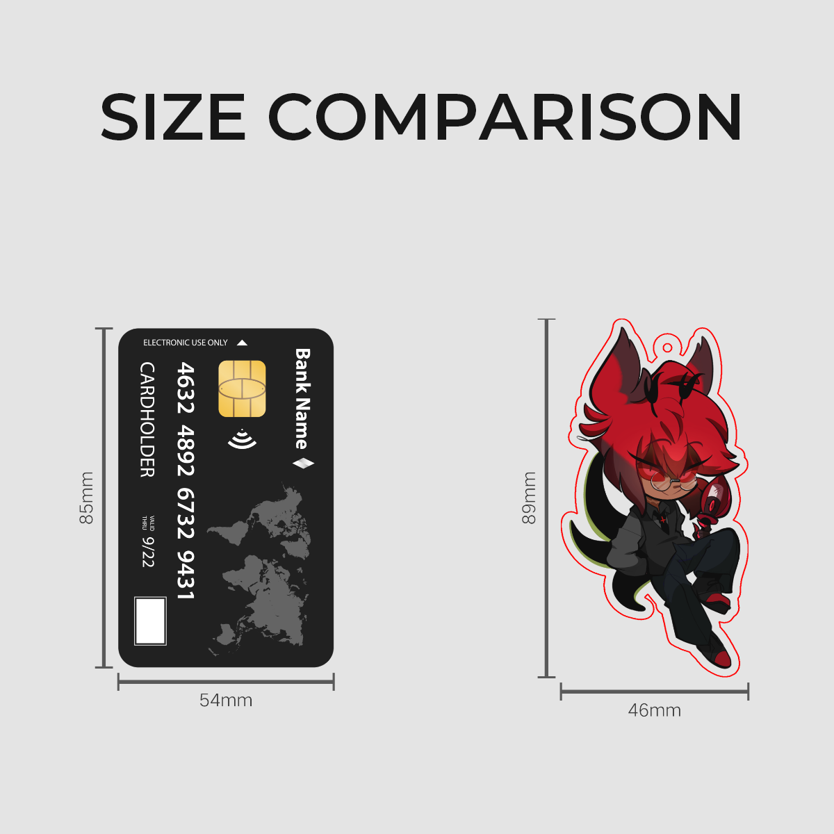 demon al Keychains